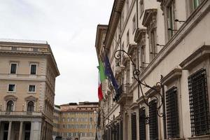 Montecitorio palace place italy chamber of deputies photo