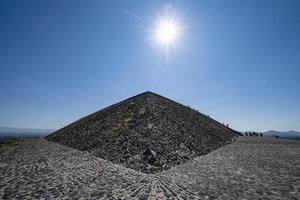 Teotihuacan pyramid mexico photo