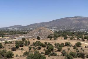 Teotihuacan pyramid mexico photo