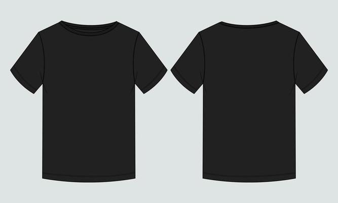 Black T Shirt Vector Art, Icons, and Graphics for Free Download