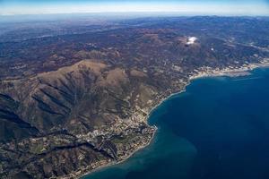 génova italia línea de la costa vista aérea foto