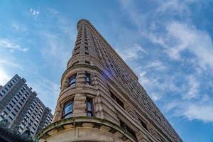 NEW YORK, USA - MAY 27 2018 - flatiron building detail in new york photo