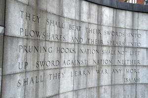 NEW YORK, USA - MAY 25 2018 United Nations building exterior view photo