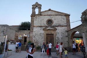 MARZAMEMI, ITALY - JULY 1 2018 - Old Sicily fishing village is one of the most beautiful 20 sea towns of Italy. photo