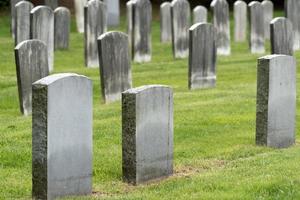 Old usa cemetery grave yard photo