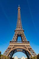 Tour Eiffel paris tower symbol close up detail photo
