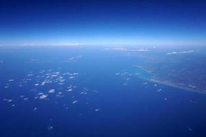 sicily coast catania etna volcano aerial view photo