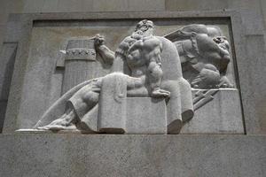 Philadelphia post office bas relief, 2022 photo