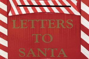 letters to santa mail box photo