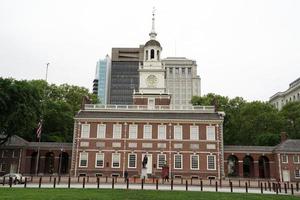 Filadelfia, EE.UU. - 23 de mayo de 2018 - Visitantes en Liberty Hall Place foto