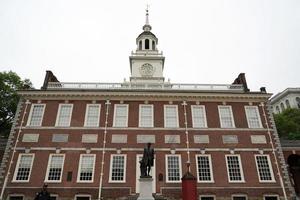 PHILADELPHIA, USA - MAY 23 2018 - Visitors at Liberty hall place photo