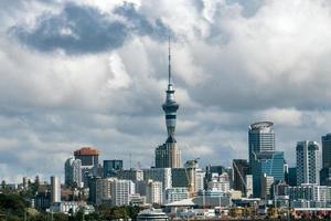 Auckland New Zealand cityscape view panorama photo