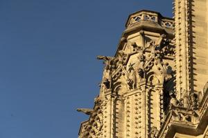 Detalle de la catedral de Notre Dame de París foto