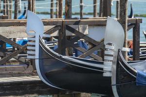 Gondola in Venice detail photo