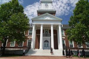 BALTIMORE, USA - MAY 21 2018- Graduation day at John Hopkins University photo