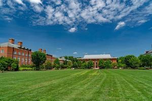 baltimore, estados unidos - 21 de mayo de 2018- john hopkins university baltimore foto