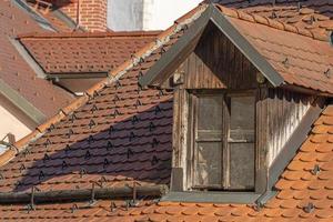 snow stop hook for roof tiles photo