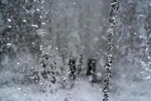 fountain splash detail close up photo