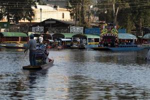 Ciudad de México, México - 30 de enero de 2019 - Xochimilco es la pequeña Venecia de la capital mexicana foto