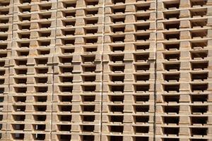 wood Pallets stacks many lot of photo