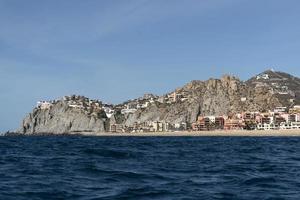 Cabo San Lucas view from sea Pacific ocean photo