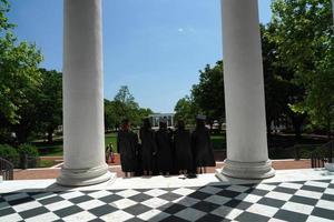 BALTIMORE, USA - MAY 21 2018- Graduation day at John Hopkins University photo