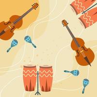 Beautiful Music Background is ideal for use as a background. vector