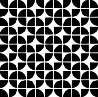 Black and white vector pattern