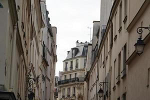 paris roofs chimney and building cityview photo