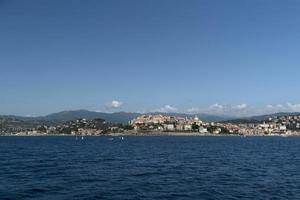 Imperia town view from the sea photo