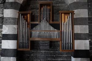 antique old german church organ photo