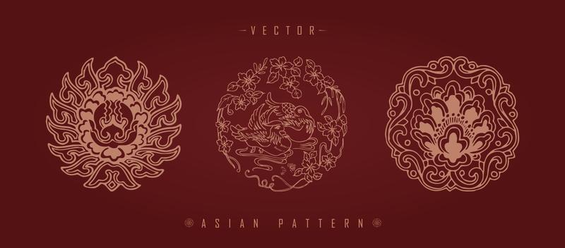 Chinese Lunar New Year Costume Traditional Pattern