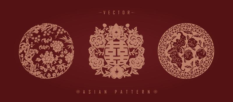 Chinese Lunar New Year Costume Traditional Pattern