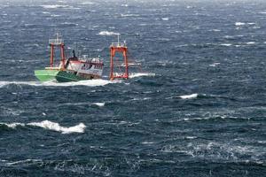 Ship in the tempest photo