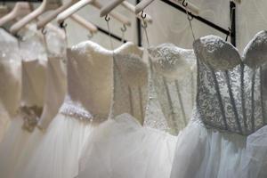 white bride dress detail close up photo