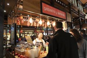 MADRID, SPAIN - APRIL 1 2019 - The market of San Miguel photo