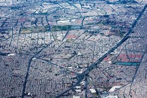 Ciudad de México vista aérea paisaje urbano foto