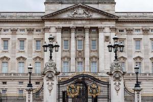LONDON, ENGLAND - JULY 15 2017 - Buckingham Palace London Town detail photo