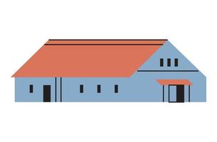 industry plant warehouse building vector