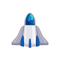 fantasy rocket toy cartoon vector illustration