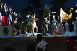 LA PAZ, MEXICO - FEBRUARY 22 2020 - Traditional Baja California Carnival photo