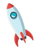 rocket start up vector