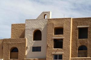 cabo san lucas traditional mexican style houses photo