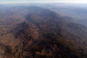 Mexico guadalajara mountains aerial view panorama landscape photo