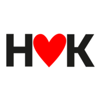 Best couple name H love K on Transparent Background png