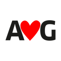Best couple name A love G on Transparent Background png