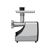 machine meat grinder cartoon vector illustration