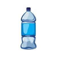 clean mineral water bottle cartoon vector illustration