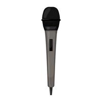 voice mic microphone music cartoon vector illustration