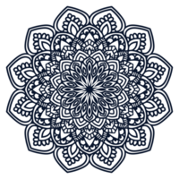 padrão de flor de mandala png